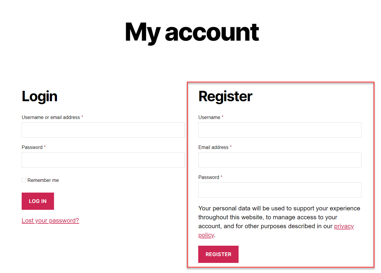 WooCommerce - How to Set Up Accounts and Privacy Settings - LearnWoo