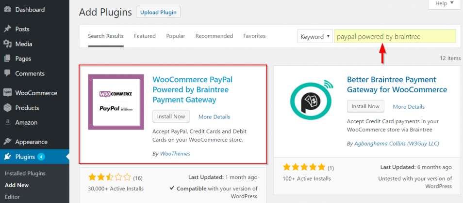 WooCommerce Payment Gateways - How To Setup PayPal Powered By Braintree ...