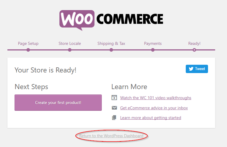 WooCommerce pages