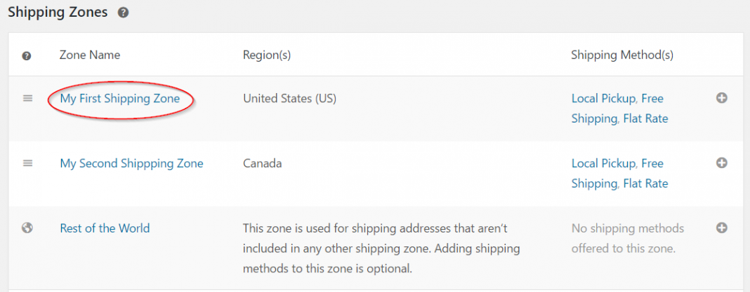 Default WooCommerce Shipping Methods - LearnWoo