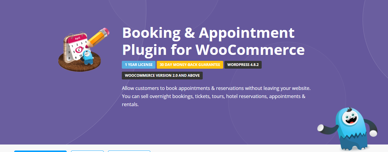 This plugin is an affordable choice to set up varied booking schemes on your site.