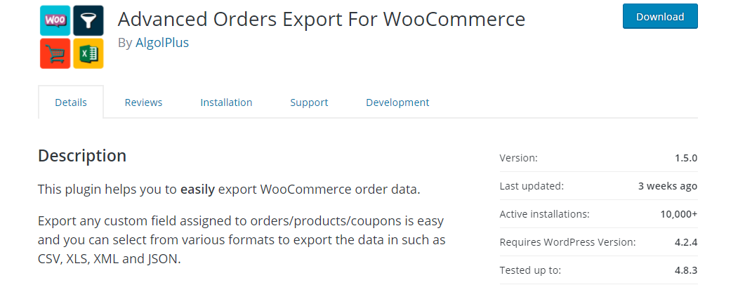 WooCommerce Order Export Plugins