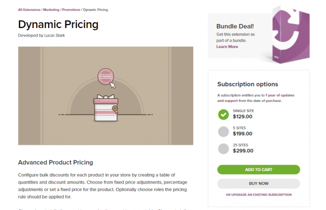 woocommerce dynamic pricing