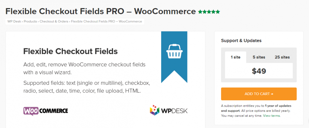 5 Best WooCommmerce Checkout Field Editor for Better Conversions - LearnWoo