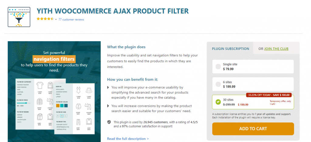 WooCommerce Product Filter