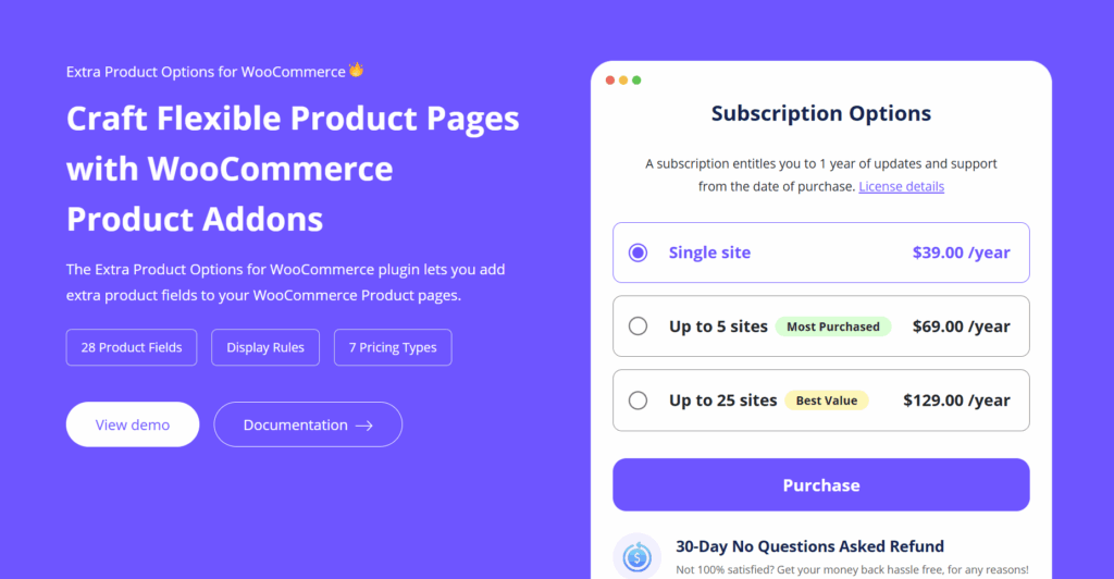 ThemeHigh WooCommerce Extra Product Options