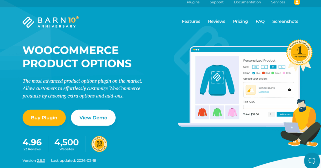 WooCommerce Product Options panel