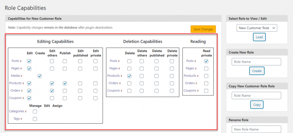 WooCommerce user roles