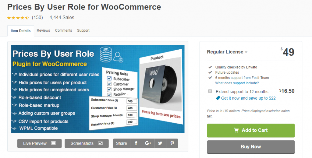 WooCommerce user roles