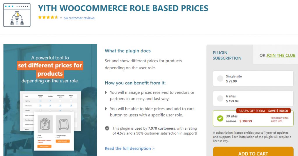 WooComerce user roles