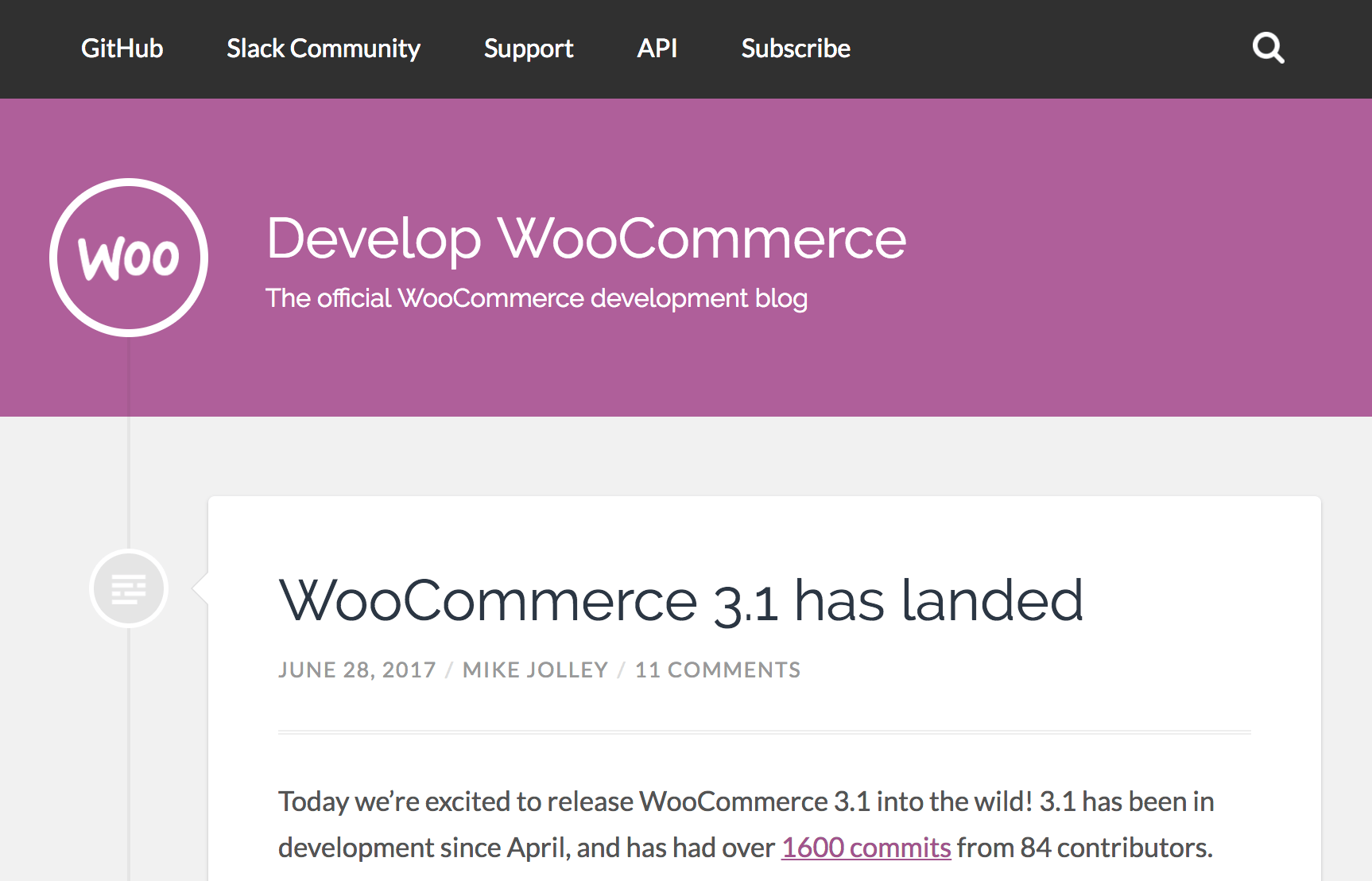 update WooCommerce