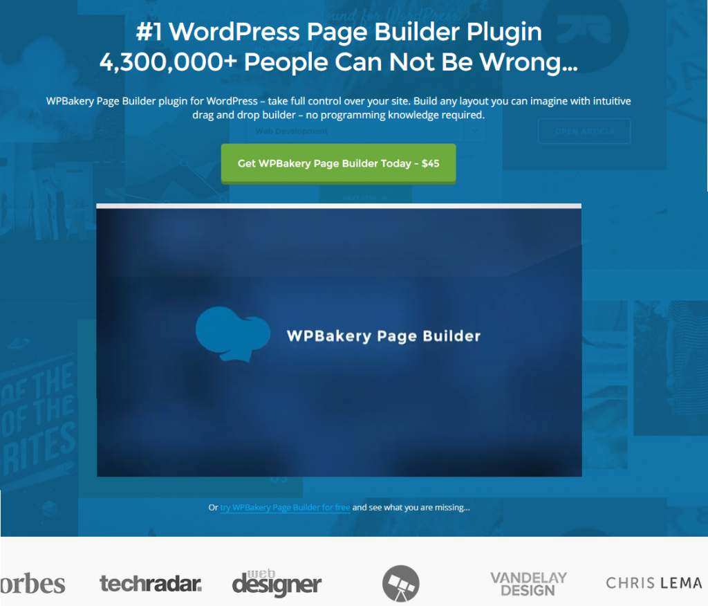 WordPress Website Builders