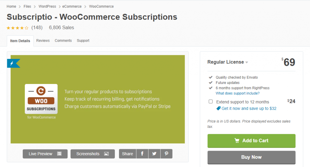 WooCommerce Subscriptions