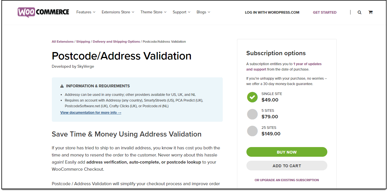 Top WooCommerce Address Validation & Autocomplete Plugins | Postcode/Address Validation