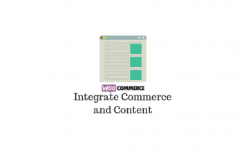 WooCommerce Integrate Commerce with Content