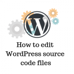 WordPress source code files
