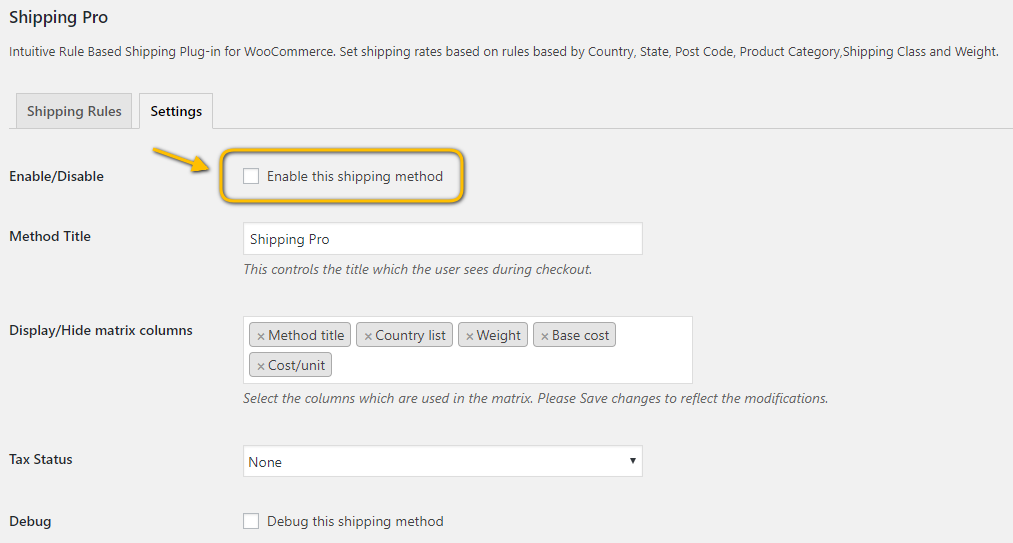 free WooCommerce Table Rate shipping plugins