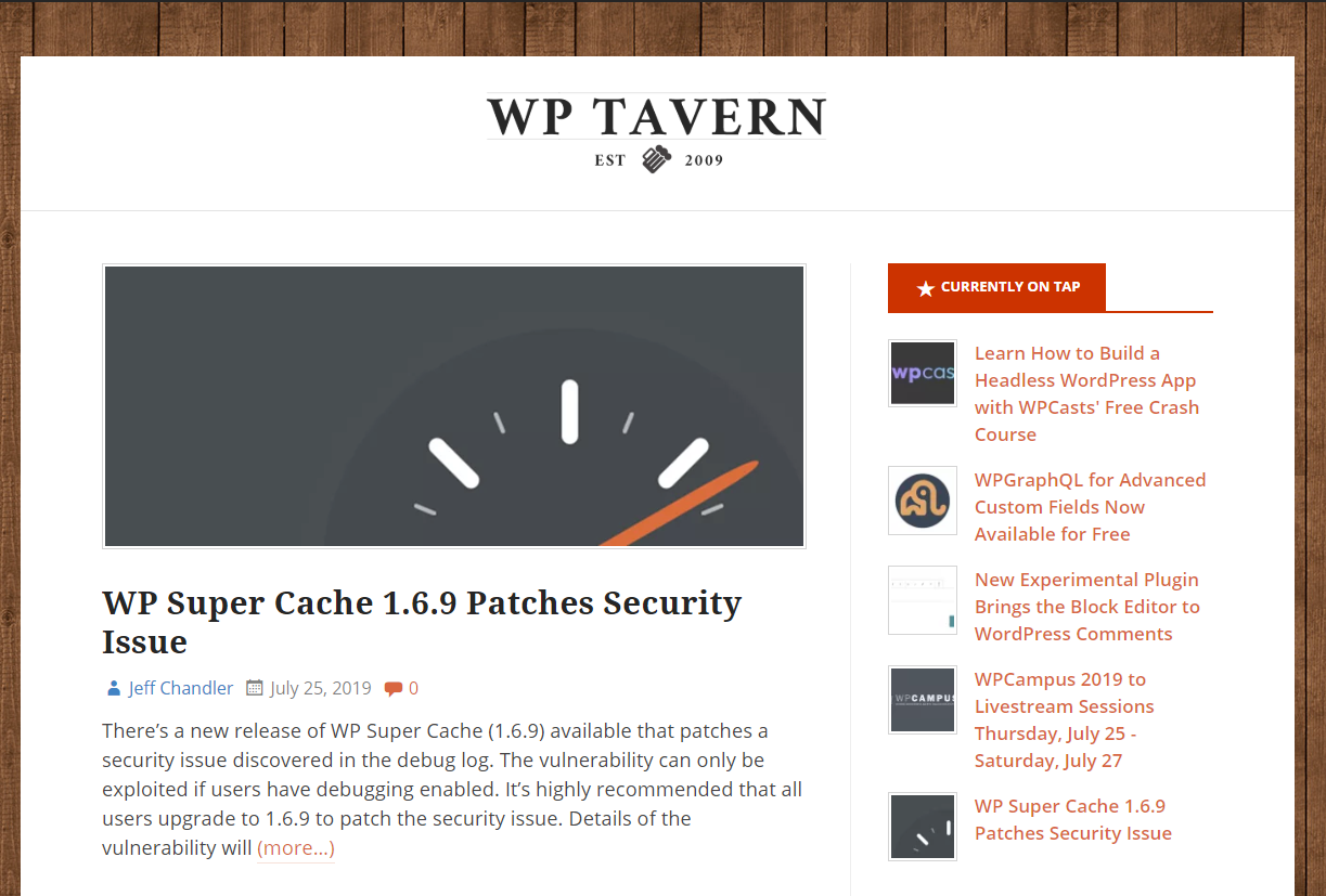 WP Tavern - LearnWoo