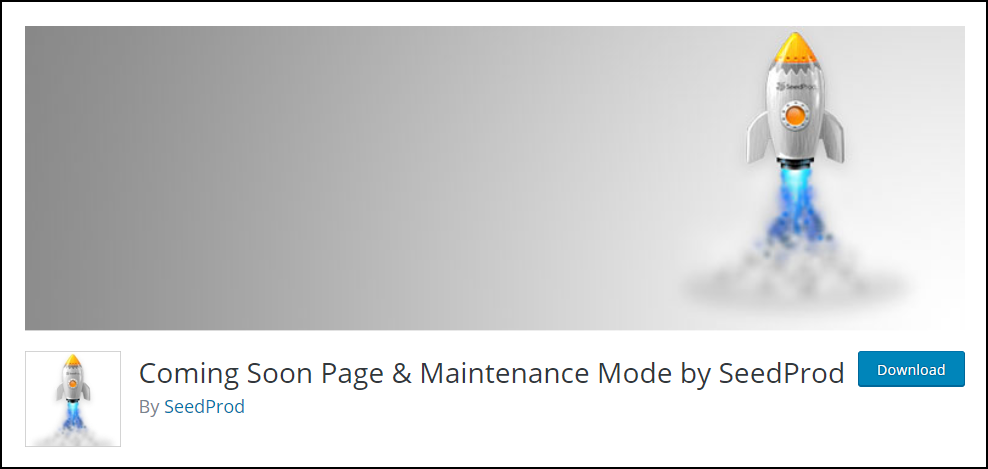 WordPress Maintenance Mode | Coming Soon Page plugin by SeedProd