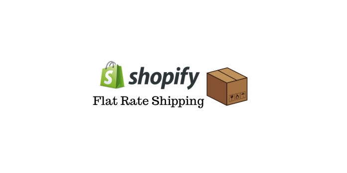 Configure Shopify Flat Rate Shipping
