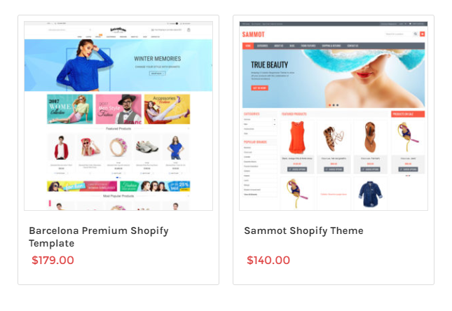 best premium Shopify themes