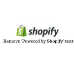 Remove Powered by Shopify