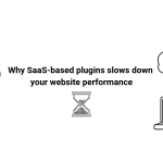 SaaS based plugin slows the performance || live chat plugin