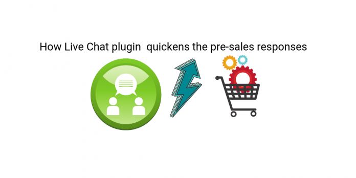 Pre-sale responses |live Chat Plugin