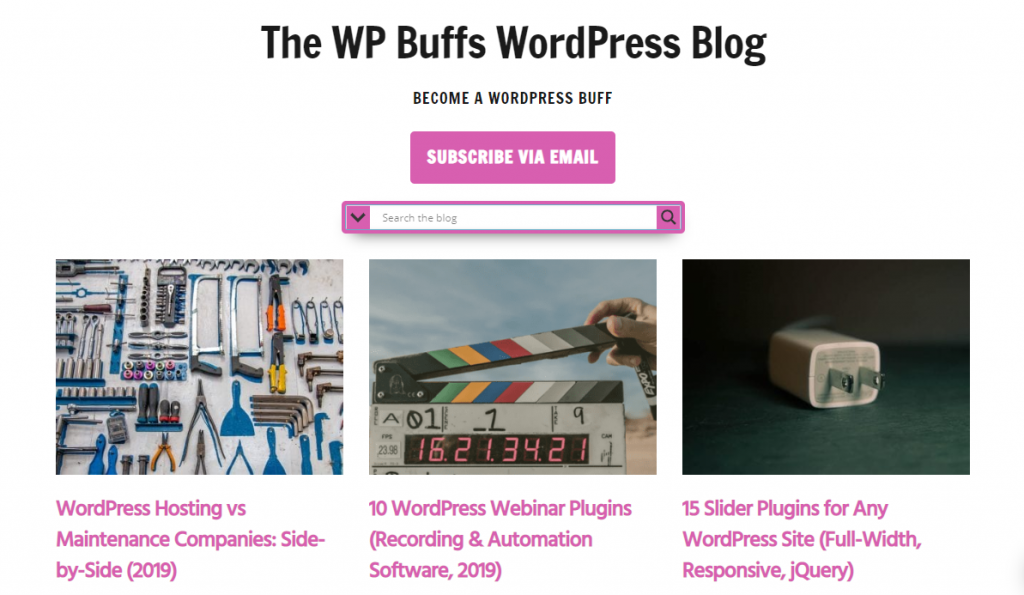 WordPress blogs to follow