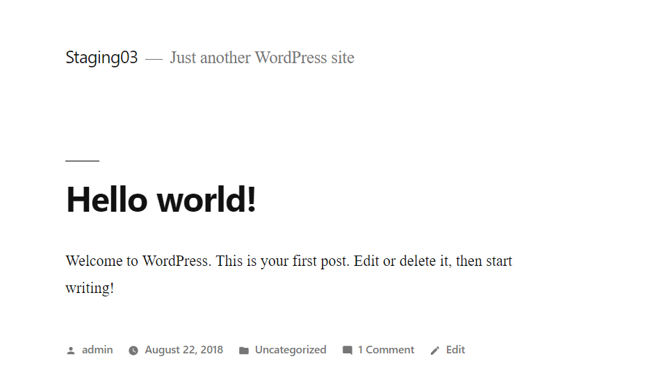 how to make a WordPress website