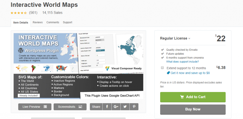 WordPress Google Maps Plugins