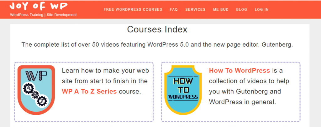 WordPress courses for beginners