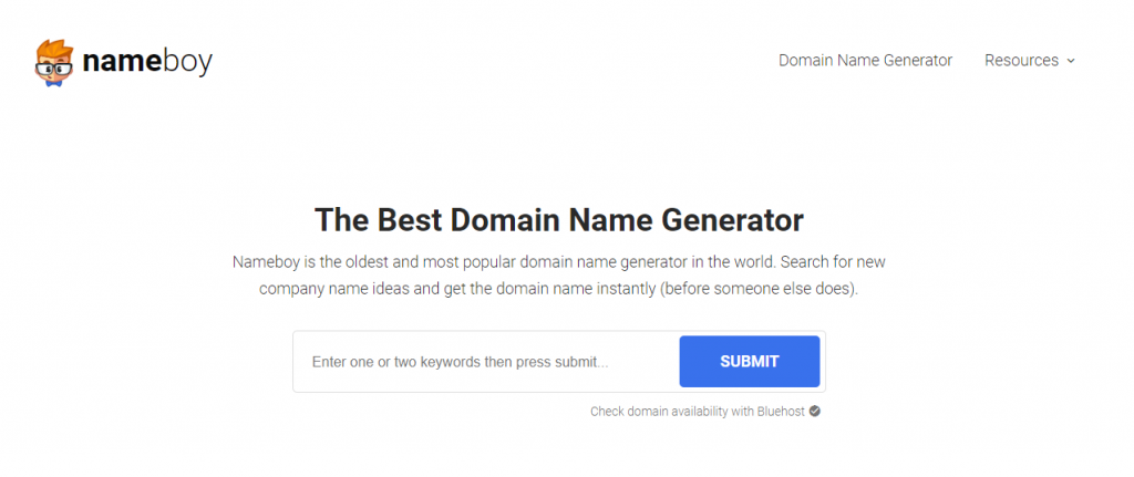 Domain name generators