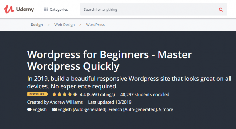 10+ Top WordPress Courses For Beginners - LearnWoo