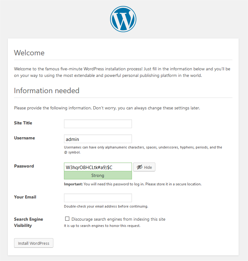 how to make a wordpress website