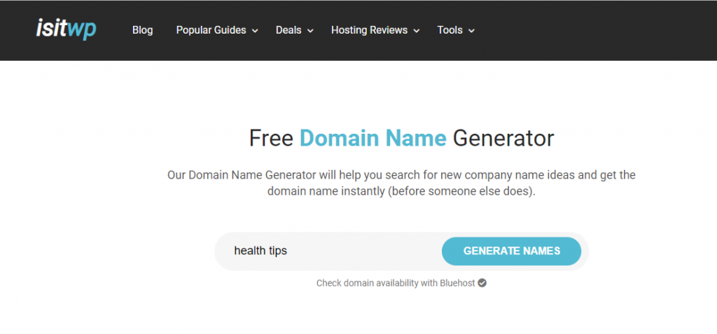 domain name generators