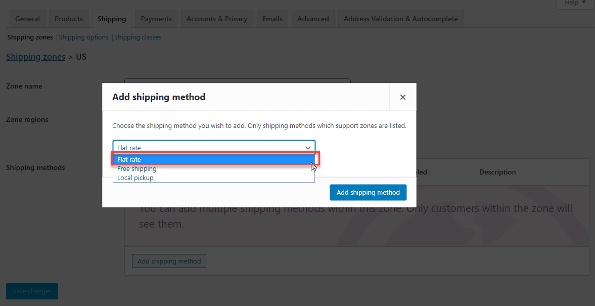 How to Set Up WooCommerce Flat Rate Shipping in Easy Steps (with Video ...