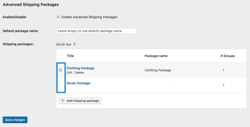 Split Cart Items in the Same Order