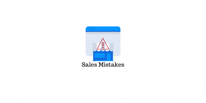 Sales Mistakes