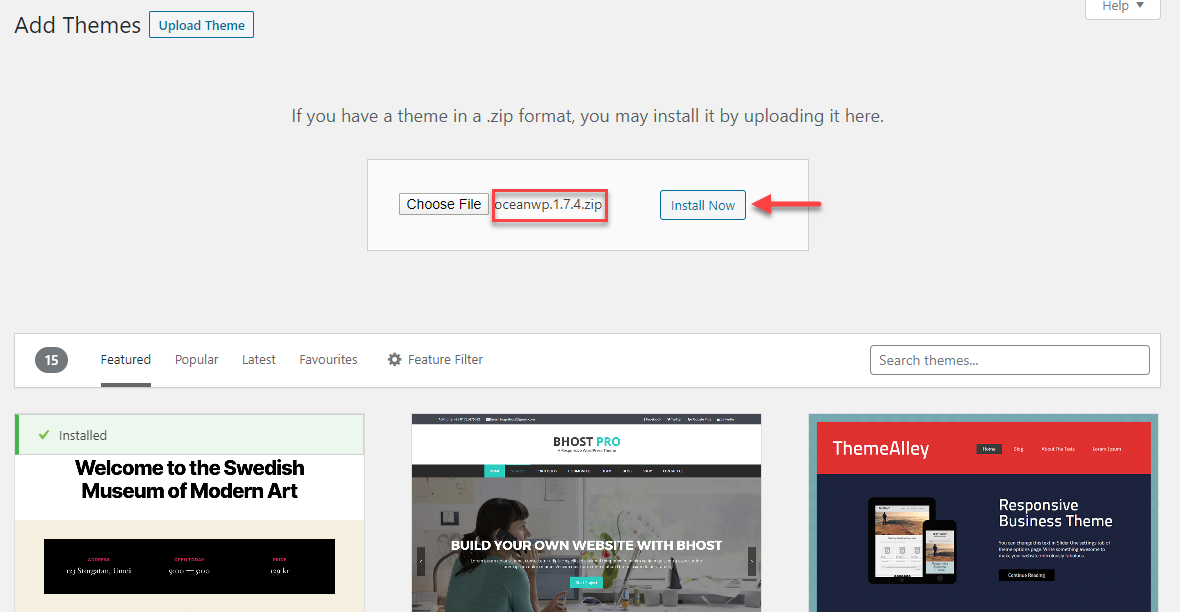 Installing downloaded plugin file - LearnWoo