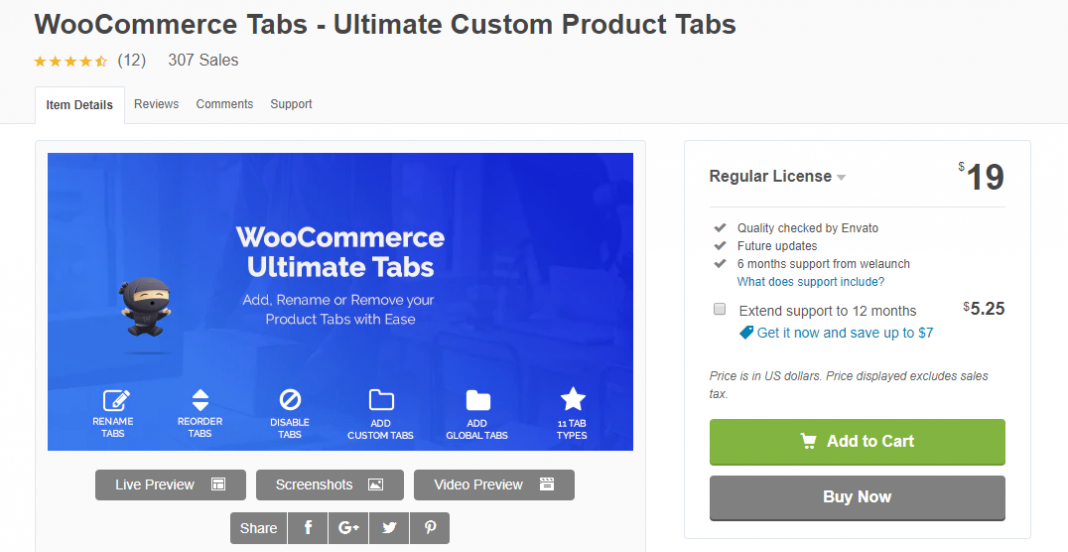 Woocommerce tabs поменять местами