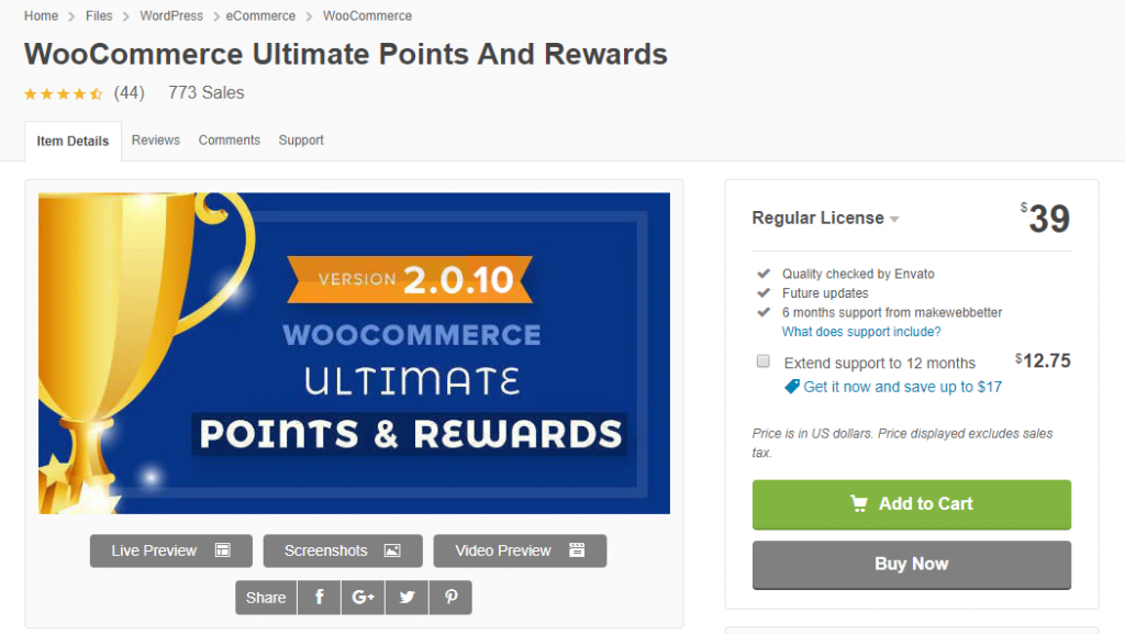 WooCommerce points and rewards plugins 
