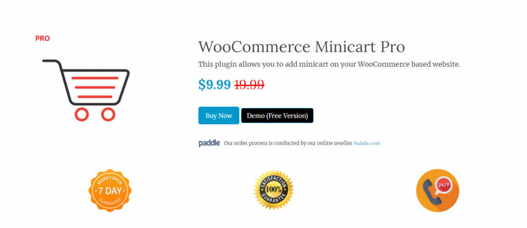 WooCommerce Mini cart plugins