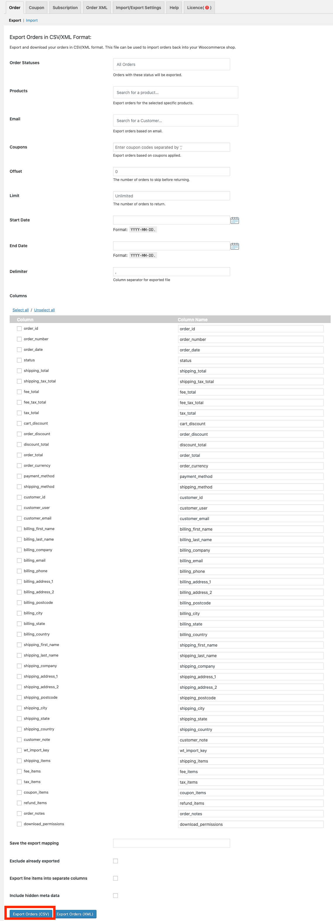 Order Export Import Plugin for WooCommerce - Review - LearnWoo