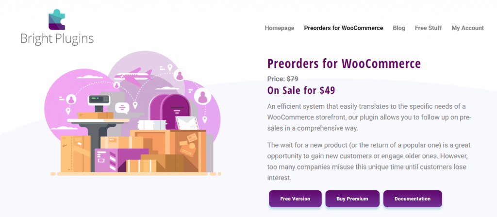 Preorders for WooCommerce plugin