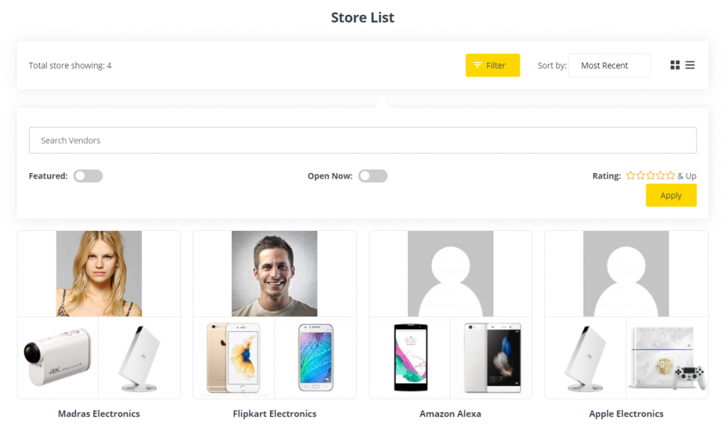 Woocommerce multi vendor themes