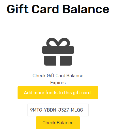 Sell WooCommerce Gift Cards