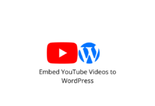 Embed YouTube Videos to WordPress