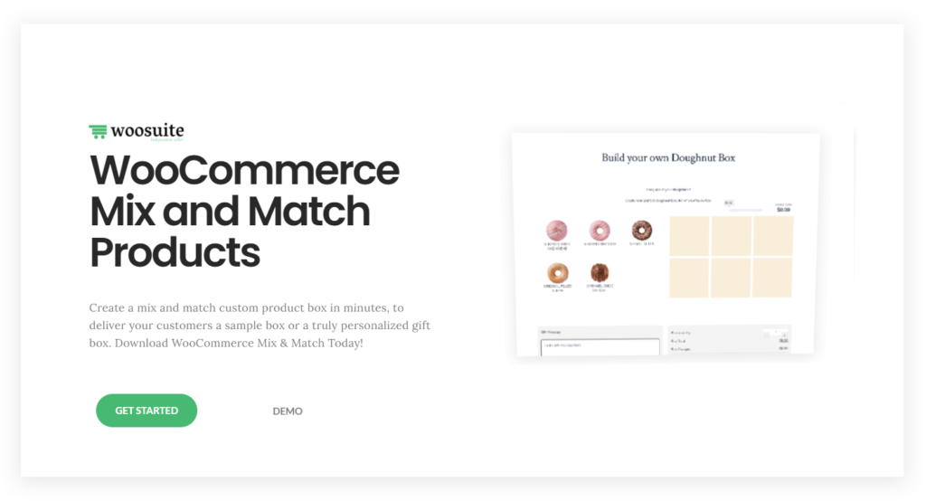 WooCommerce Mix and Match Products plugins