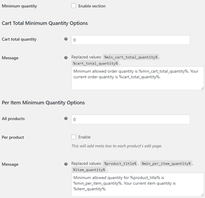 WooCommerce Plugins to Set Minimum and Maximum Quantity
